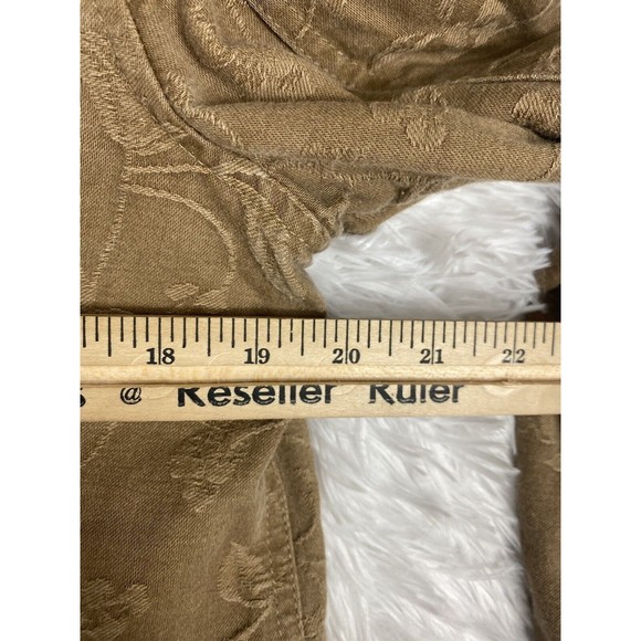 i.e. Relaxed Jacket Fitted Blazer Button Front Embroidered Floral XL - Picture 8 of 8